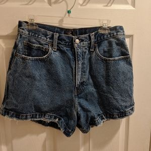 COPY - Abercrombie High Waisted Denim Shorts